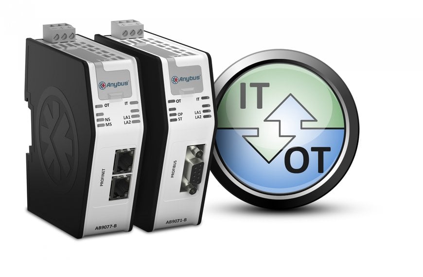 New “edge gateways” from HMS enable communication between IT-systems and the factory floor